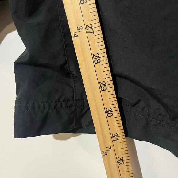 Vintage 90s Nike Athletic‎ Dept Baggy Black Red Nylon Track Pants Mens Size XXL - Picture 6 of 6